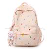 Star Print Large Capacity Backpack Commuter Lightweight Backpack