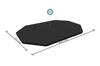 Pool Cover With Frame 427 X 250 Cm #58425