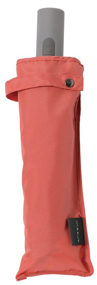 mabu Folding Umbrella Automatic 6 Ribs Main Rib 55cm RAKURAKU Carmine Open/Close MBU-AOCPT01
