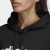 Adidas Logo Hoodie Long Sleeve Sweatshirt Women Tops Black DP2403
