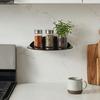 Acrylic Floating Wall Shelf Maximizes Space Utilization For Bathroom Kitchen Storage With Easy Installation