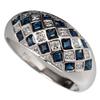 2026New full-diamond copper ring with cubic zirconia accents lady diamond AAA Jewelry and accessories