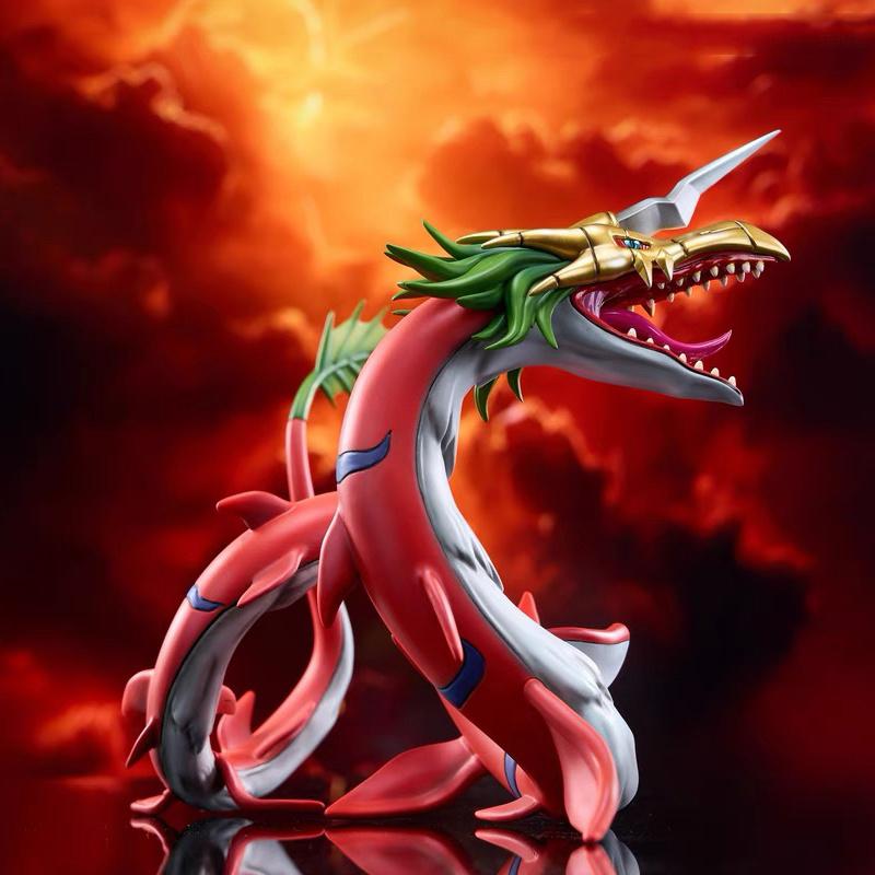 18cm Digimon Tischdekoration Statue Gk Mega Seadramon Garage Paket Puppe Anime Figur Pvc Modell Sammlerstücke Jungen Spielzeug Geburtsdatum Geschenk