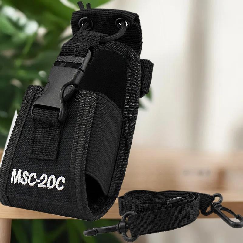 Multifunctional MSC-20C Walkie Talkie Case, Universal Radio Holder for UV-5R TYT ICOM.