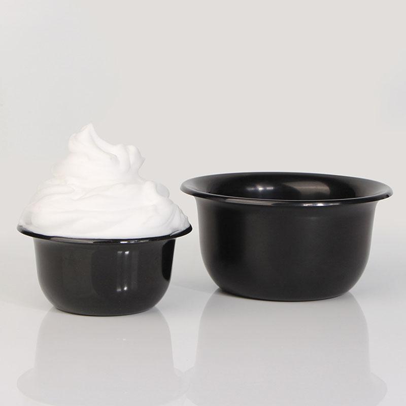 Shaving Cream Bowl Deep Design Shave Cup Plastic Container Soup Storage Bowl Sturdy Anti Slip Shaving Foaming Bowl Barber