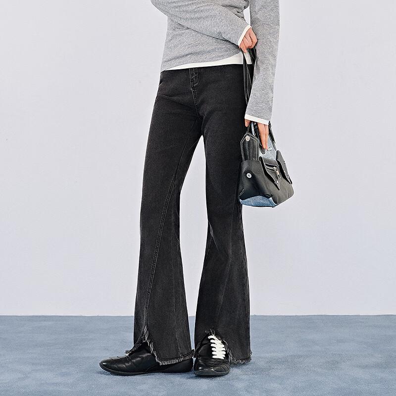 Le Tine High-Waist Slim-Fit Flared Jeans