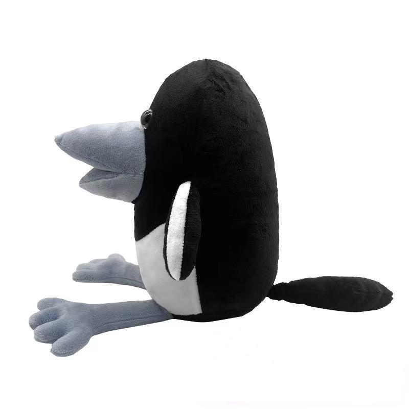 Juguete de Peluche de Steve y Maggie de 22 cm Nuevo Halloween Kawaii Urraca Cuervo Juguetes de Peluche Animales de Peluche Suaves Muñecas Para Regalos Navideños