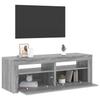 Vidaxl Szafka Pod Tv Z Led, Szary Dąb Sonoma, 120X35X40 Cm