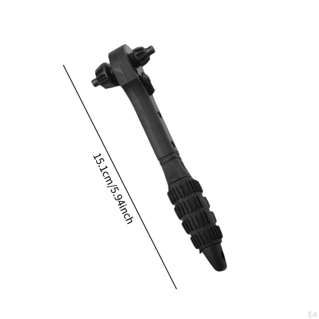 Electric Drill Quick Ratchet Wrench Versatile Chuck Key Tool for Garage And Workshop