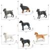Great Dane Puppy Dog Figurine Labrador Rottweiler Simulation Dog Statue  Home Decoration