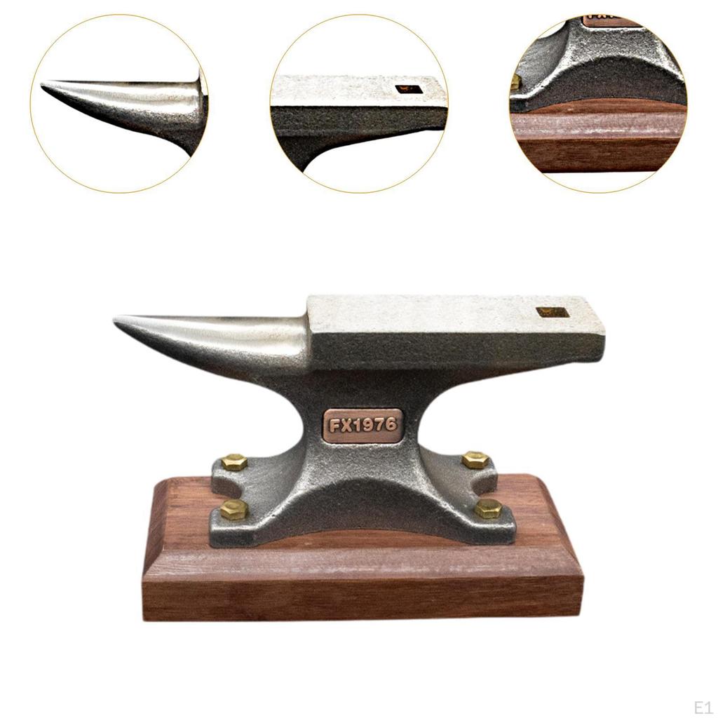 Single Tip Anvil Metal Working Tool Blacksmiths Bending Household Compact Metalsmith Forging
