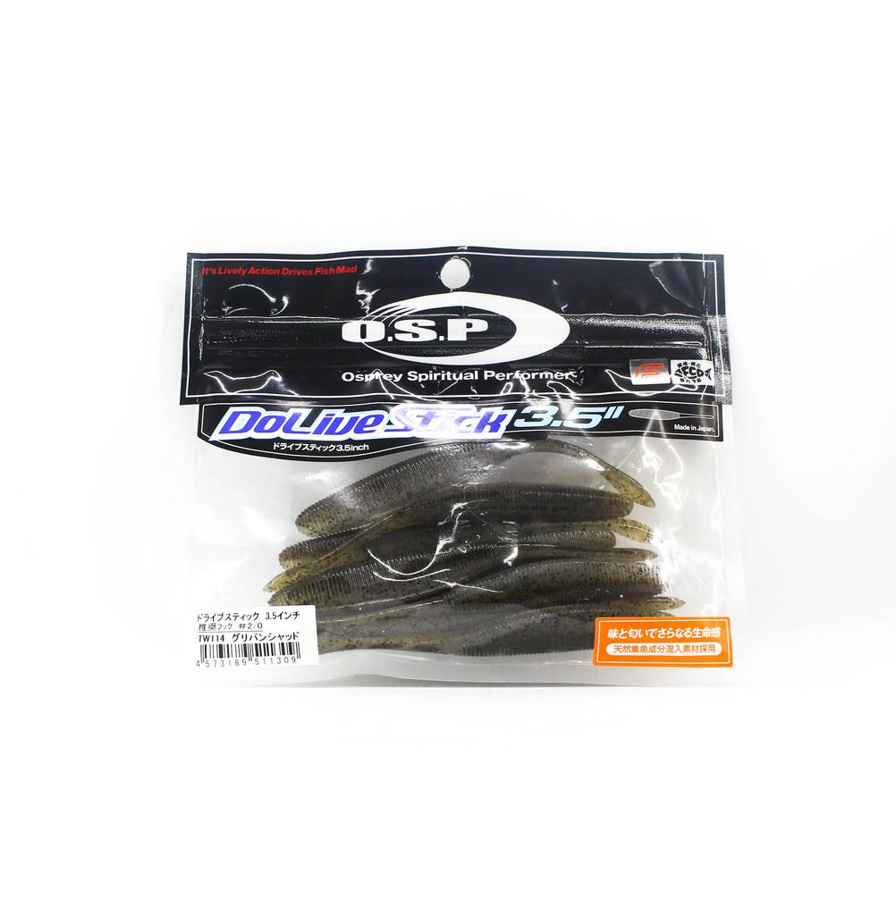 OSP Soft Lure Dolive Stick 3.5 Inches TW-114 (1309)