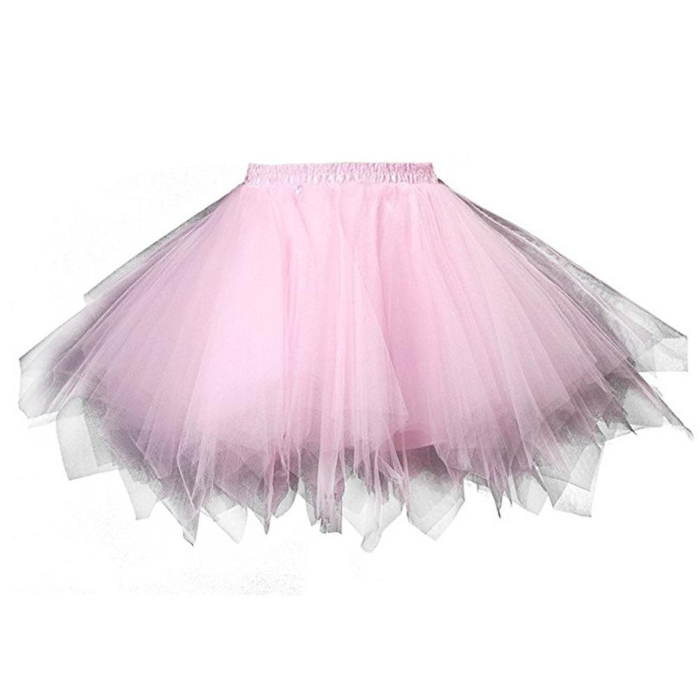 Falda de Tul para Fiesta de Halloween Tutú de Tul Vestidos de Princesa Vestidos de Boda Faldas de Malla Faldas para Actuación de Danza Tutú de Tul con Capas Esponjosas