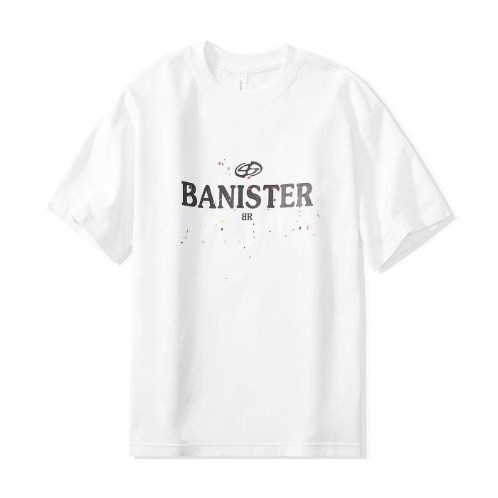 Updated Spring and Summer Light Luxury Mens Short-sleeved Summer Cool Comfortable Fit Half-sleeved T-shirt Everyday M