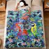 Mode Kunst Vintage K-Knud Grothe Kunst Weiche Warme Plüschdecke Schlafsaal Sofa Wohnzimmer Haustier Zuhause Schlafzimmer Geschenk Nickerchen Zuhause Flanell