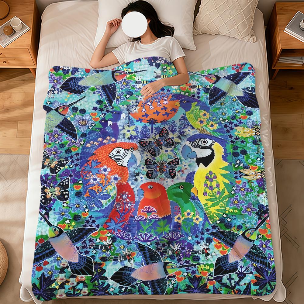 Mode Kunst Vintage K-Knud Grothe Kunst Weiche Warme Plüschdecke Schlafsaal Sofa Wohnzimmer Haustier Zuhause Schlafzimmer Geschenk Nickerchen Zuhause Flanell