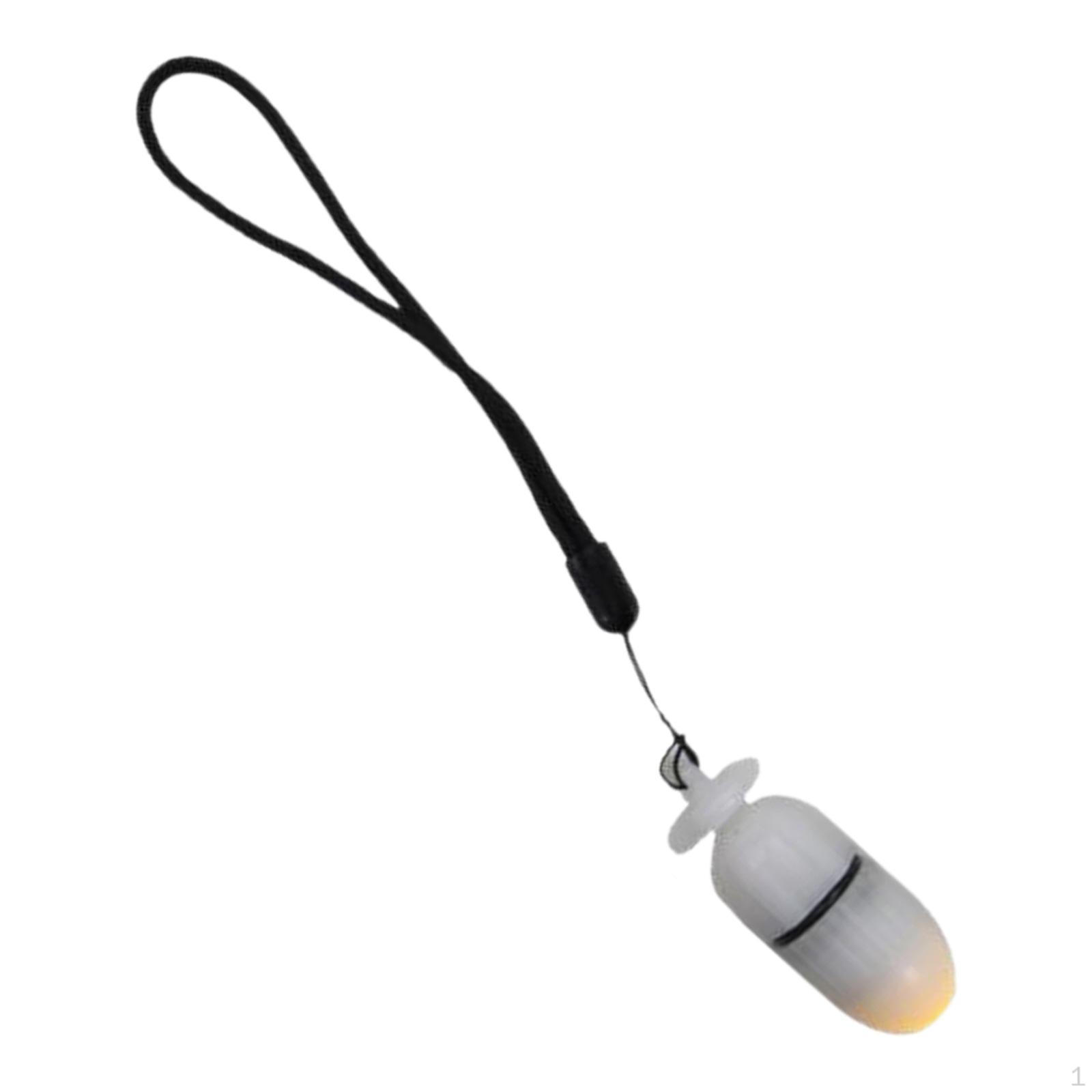 

Свет для дайвинга, мигающая лампа с подвесной веревкой для подводного плавания в ночное время под водой для дайвинга на открытом воздухе жёлтый