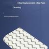 Easy Installation Microfiber Pad for Steam Mop Enabling Quick Replacement and Enhances Cleaning Efficiency Various Floor