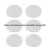 6PCS Silicone Self-Adhesive Snare Drum Mute Pads - Shock Absorbing Practice Stickers