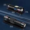 Newest Upgrade LED Flashlight With COB Light Long Shot 2000M USB Type-C Rechargeable LED Torch High Power Outdoor Flashlights