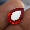 Natural Ceylon Orange Sapphire Pear Cut 10.45 Ct Loose Gemstone CERTIFIED
