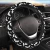 Halloween Bats Car Steering Wheel Cover Universal 15 Inches Anti-Slip Breathable Sweat Absorption Neoprene Car Accessories