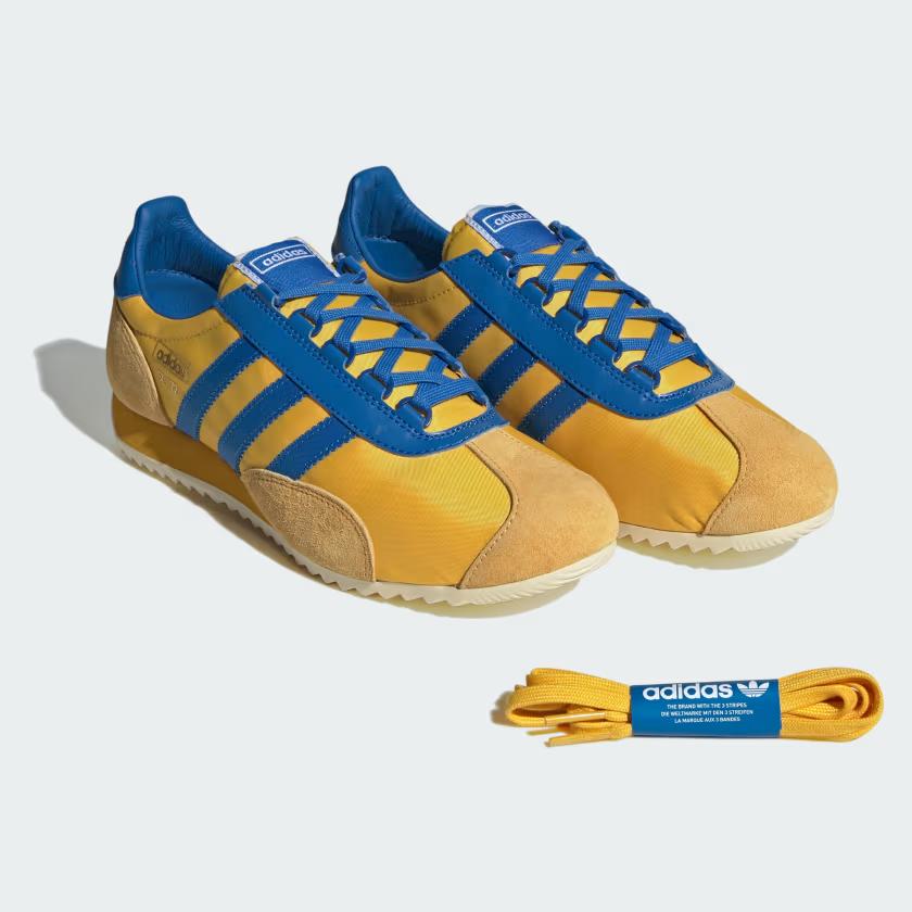 JR3638 adidas SL72 PT Bold Gold Bright Royal Royal Blue (Мужской) 10.5