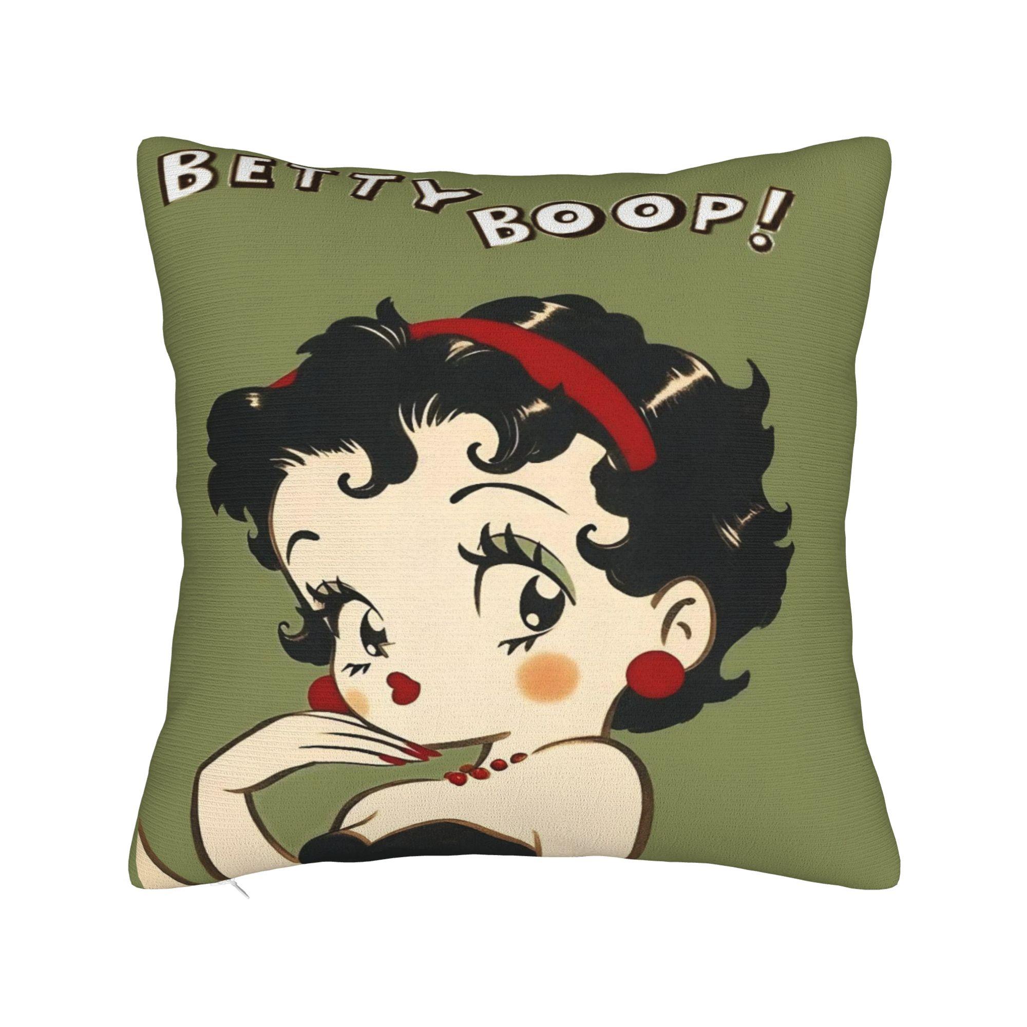 Decorative Pillow Cover B-Bettys Boops Merch Home  Pillow Case Cover Square Multi-Size 20x20Inch