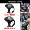 Headlight Fairing Windshield Wind Deflector Black ABS Fit For Motorcycle Headlight Fairing Motorbike Accessories Wind Deflectors