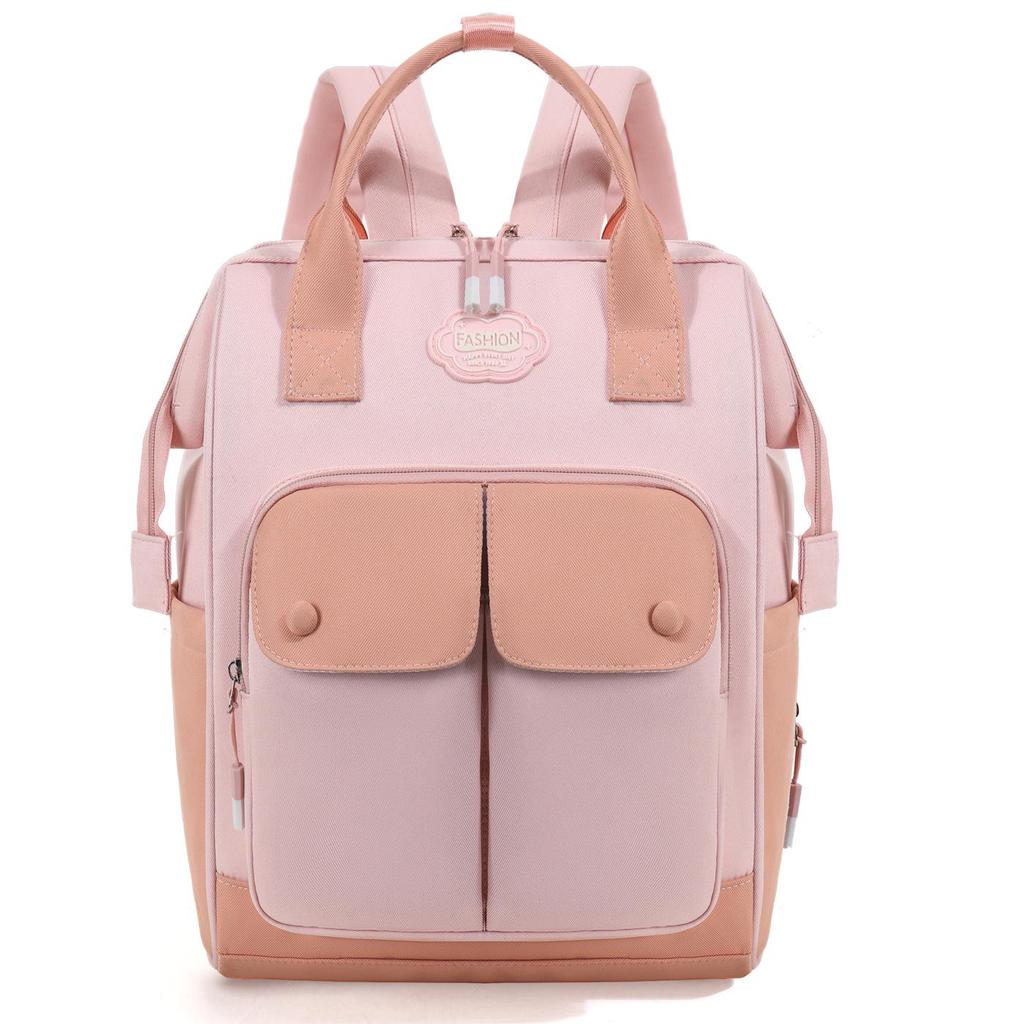 Stylish Lightweight Mummy Backpack: High-Capacity Baby Bag for Easy Outings