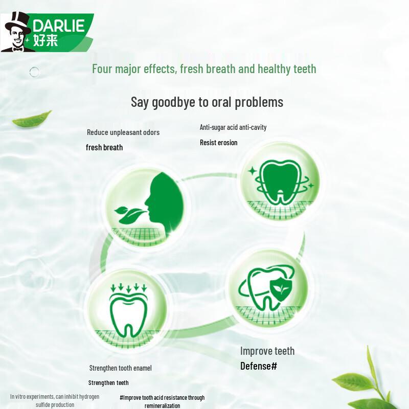Darlie Tea Fresh Fluoride Toothpaste, Longjing Green Tea