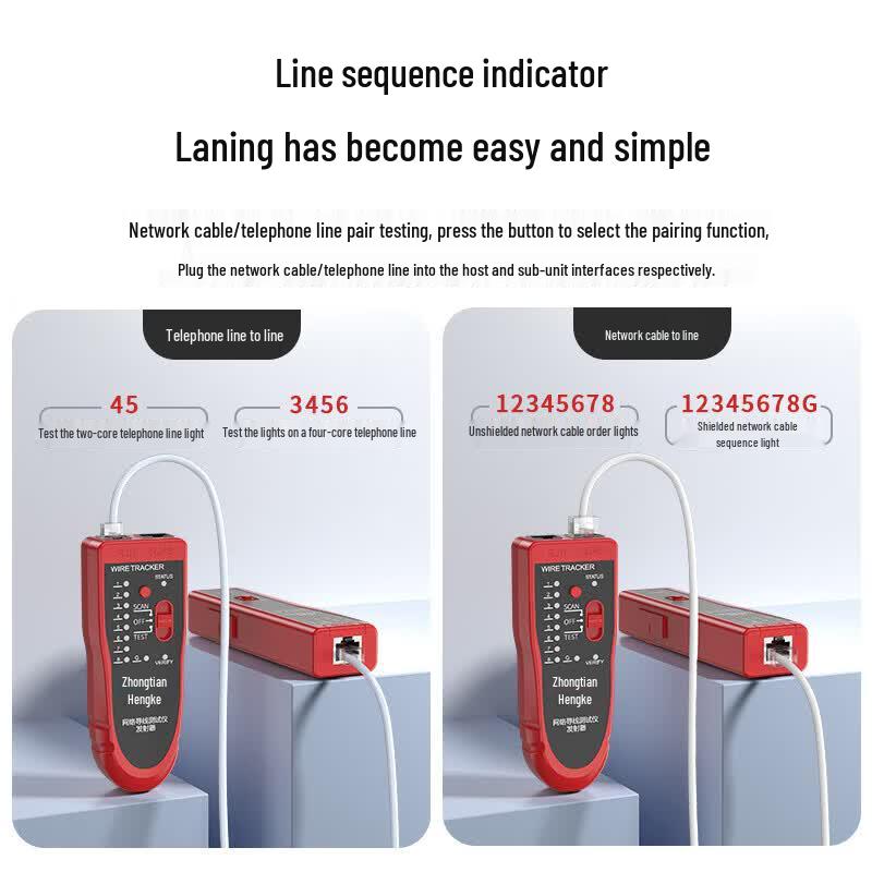 ZHONG TIAN HITECH ZT-X9606 Network Cable Tester