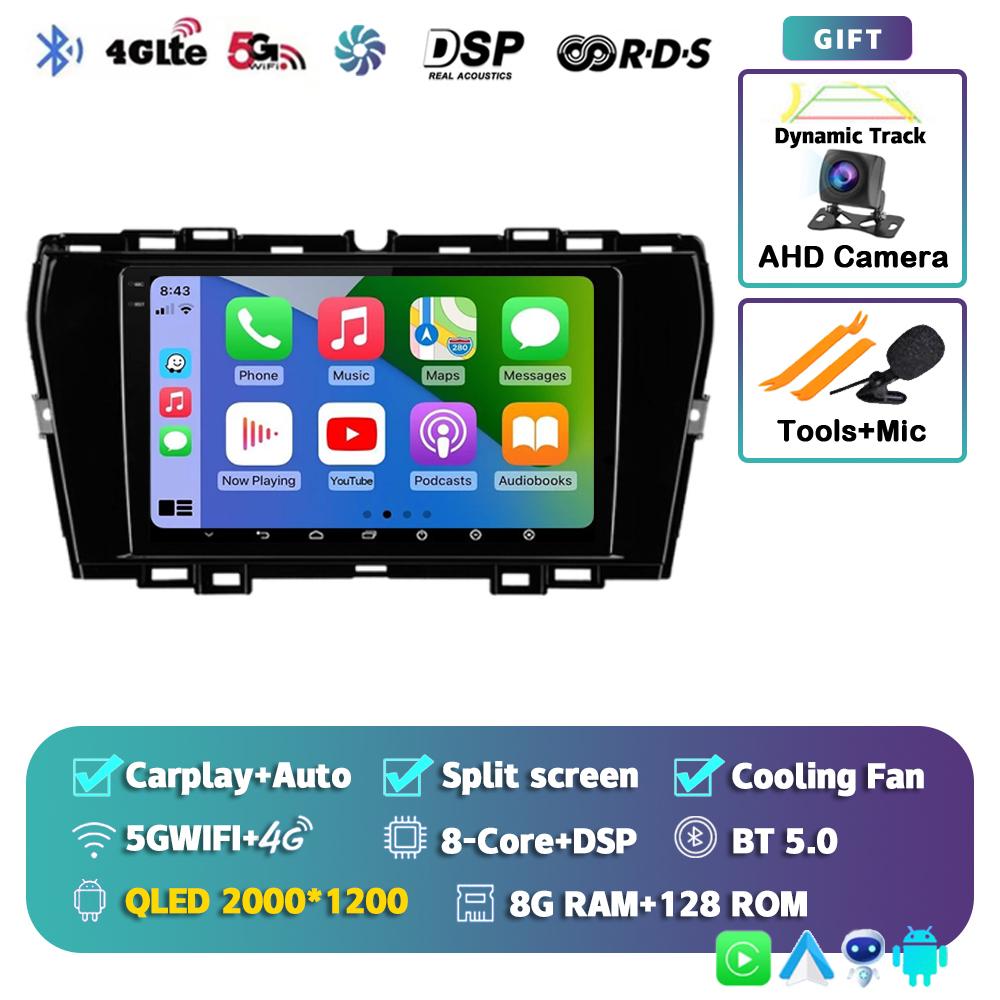 Android 14 Carplay Auto WIFI+4G Car Radio For SsangYong Tivoli 2019 2020 2021 Multimedia GPS Player Stereo 2din DVD Head Unit BT