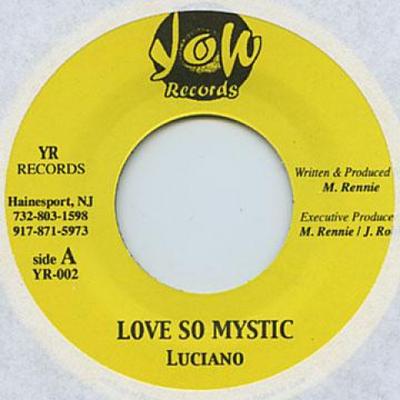 7inch Record LUCIANO / TUFFIST - Love So Mystic / Wifey YR002 Yow Records 2004 US Reggae, Ska & Dub