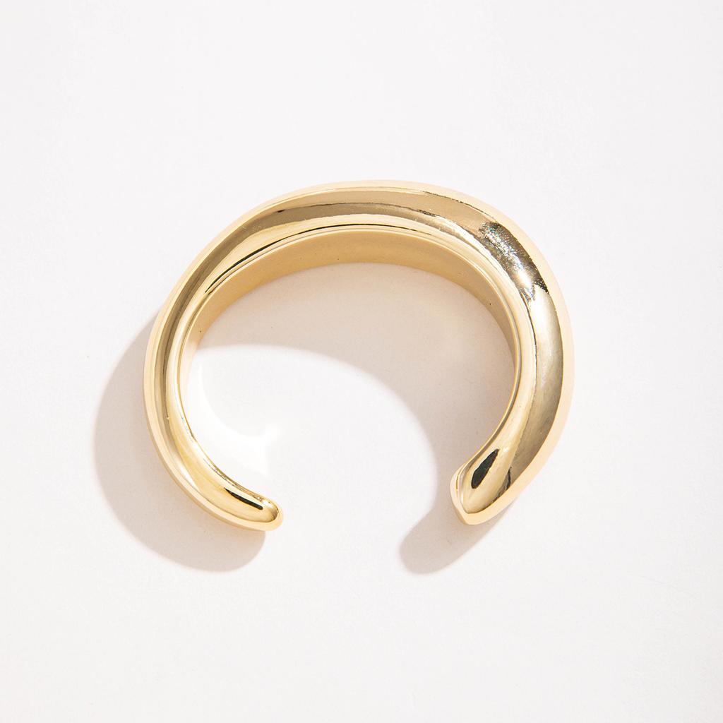 Geometric Irregular CCB Gold and Silver Bracelet, Hip Hop Exaggerated Jewelry Bracelet Set Female
