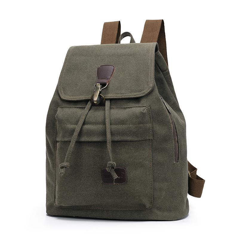New Fashion Canvas Backpacks Large Capacity Casual Women Backpack Casual Retro Style School Backpack Good Quality