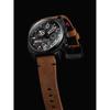 AVI-8 Hawker Hunter Charcoal Ember Brown Retrograde Chronograph Quartz AV-4052-02 Mens Watch