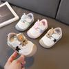 Baby Toddler Shoes Spring New Mesh Breathable Boys and Girls Baby Soft-soled Sports Shoes Korean Version Children's Single Shoes Light Up