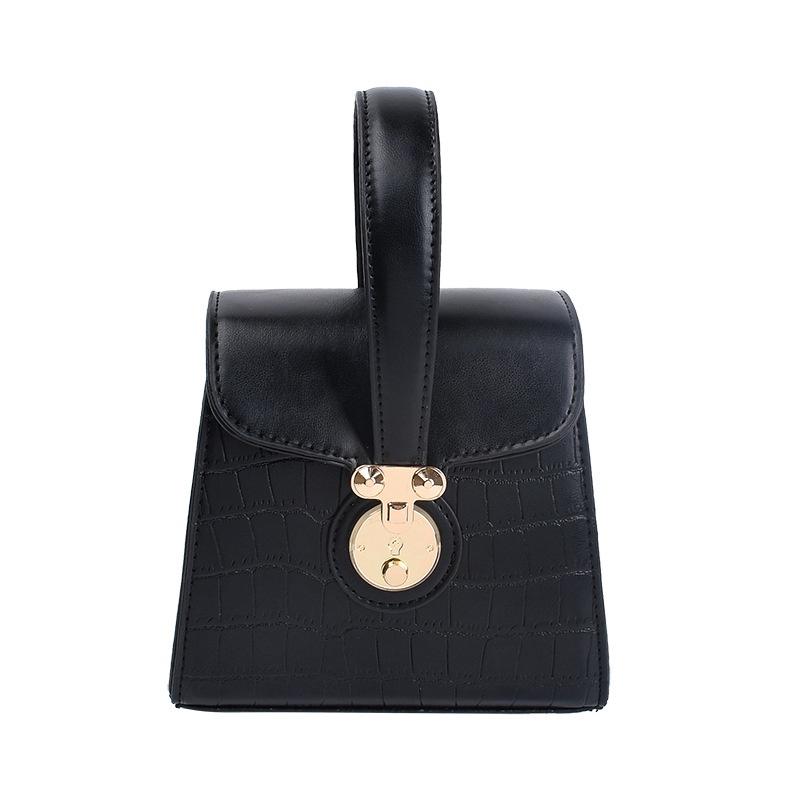 IELGY coconut bento box-shaped lock buckle all-match messenger bag women