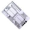 Portable ECG EKG 7 Step Ruler Card ECG/EKG Interpretation Tool For Easy ECG EKG Interpretation Heart Health Assessment