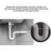 Under Sink Wash Basin Pipe Deodorization Retractable Flexible Plastic Drain Tube Kitchen Bathroom Draining Tub Plumbing