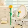 Curtain Accessories Home Decoration Cute Smile Cartoon Sunflower Rose Plush Toys Christmas Valentine's Day Gift