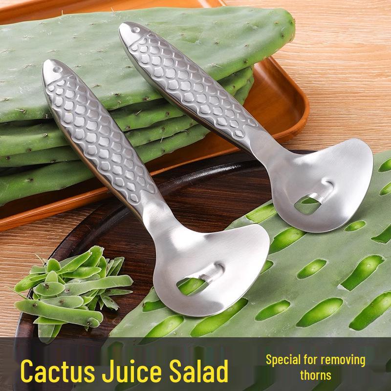 Cactus Thorn Remover & Peeler: Multifunctional Kitchen Tool & Juicer