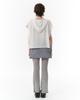 Pahisum Asymmetrical Zipper Skirt_Light Cool Gray