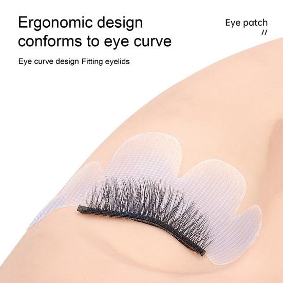 20 Teile/beutel wimpern augen aufkleber gute haftung Schmerzlos Mini Sicher Cloud Typ Wimpern Pad für Weibliche