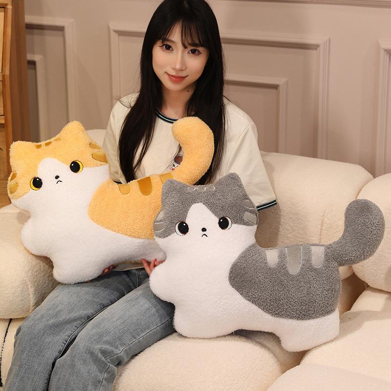 Cartoon Cute Cat Pillow Plush Toy Doll Cat Doll Home Pillow Cushion Girl Doll