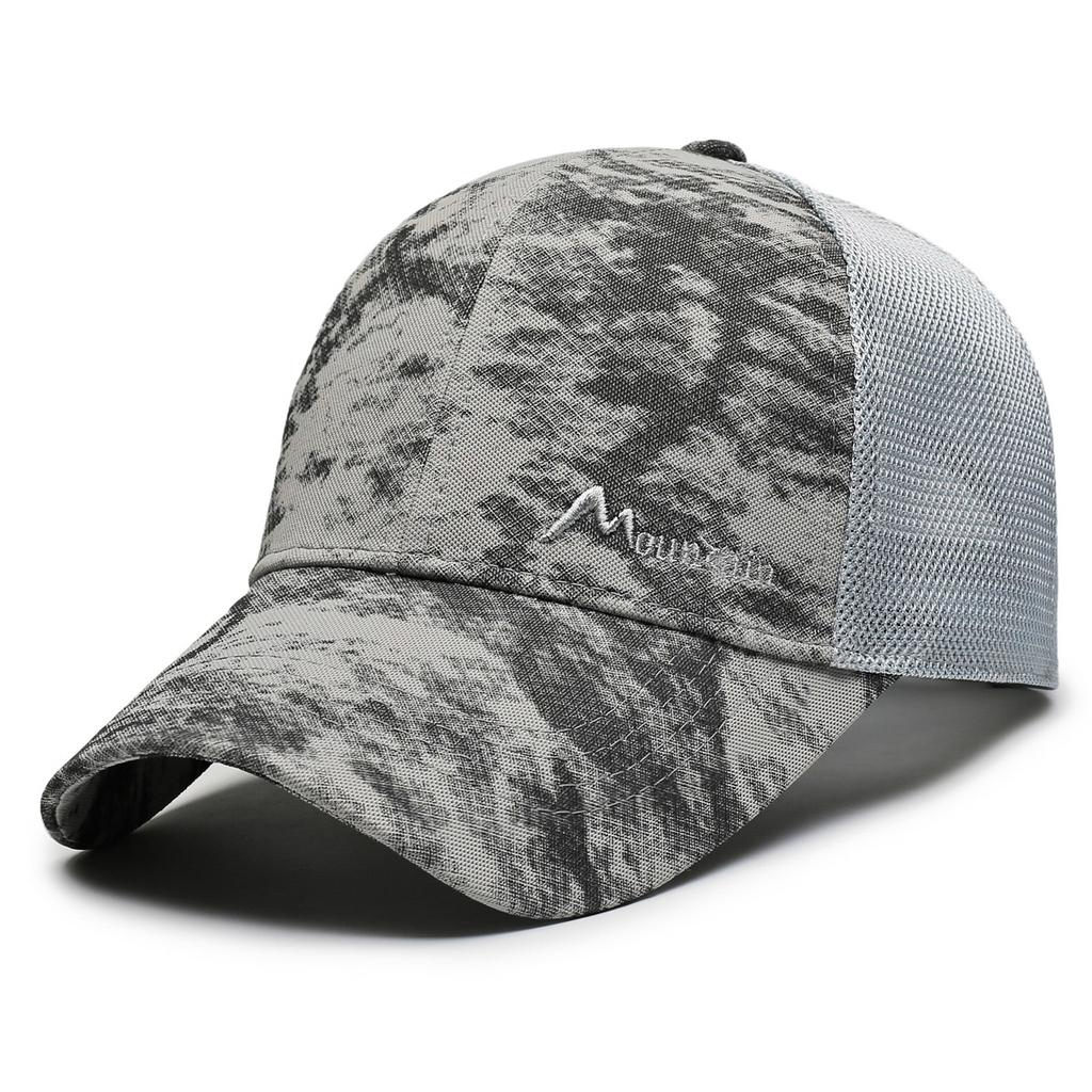Northwood Men's Summer Quick-drying Breathable Mesh Baseball Cap Outdoor Sun Protection Visor Mesh Cap Peaked Hat