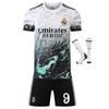 Real Madrid Mbappe Gedenkausgabe Kinder Fußballtrikot Set Mehrfarbig Sportbekleidung