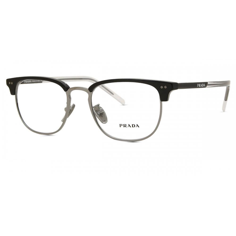 Prada Pr 11zvd Asian Fit Ydc1o1 Men Eyeglasses