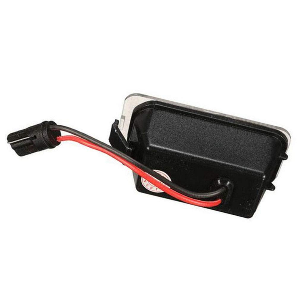 BOOMBOOST LED Kennzeichenleuchte Set 2 Stück Jaguar XF XJ Ford Focus fiesta Reinweiß 6000K